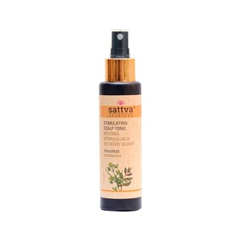 Wcierka do skóry głowy stymulująca wzrost włosów z Kozieradką 100 ml Sattva